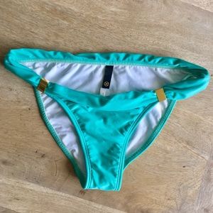 Vix Bia Bikini Bottom Small in Aqua